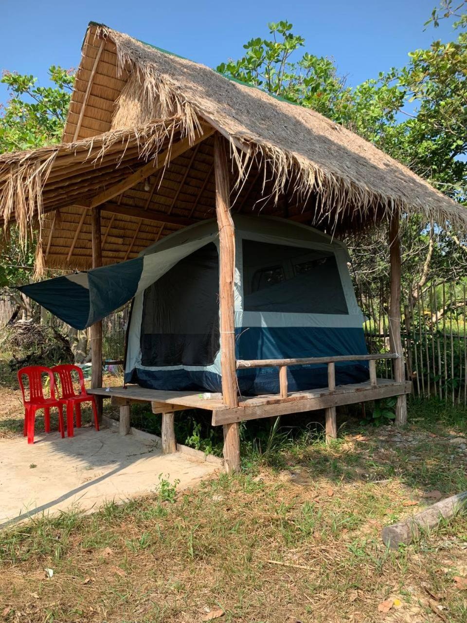 Maloop Cafe Bungalow Kaoh Touch Exterior foto